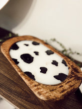 Load image into Gallery viewer, Cow Print Dough Bowl
